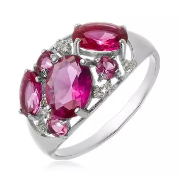 Серебряное кольцо с кварцем