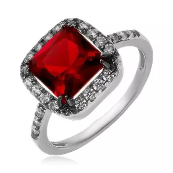 Серебряное кольцо с кварцем