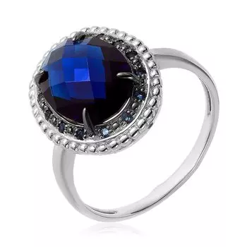 Серебряное кольцо с кварцем