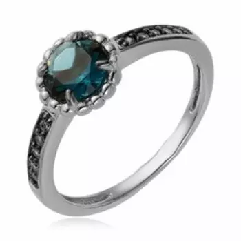 Серебряное кольцо с кварцем