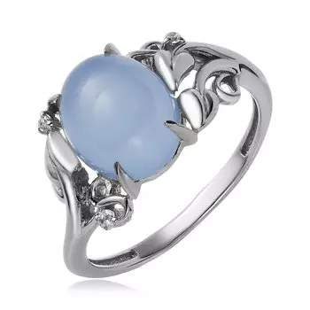 Серебряное кольцо с кварцем