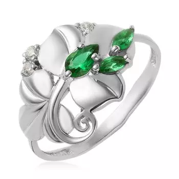 Серебряное кольцо с кварцем