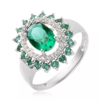 Серебряное кольцо с кварцем