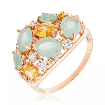 Серебряное кольцо с кварцем