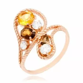 Серебряное кольцо с кварцем