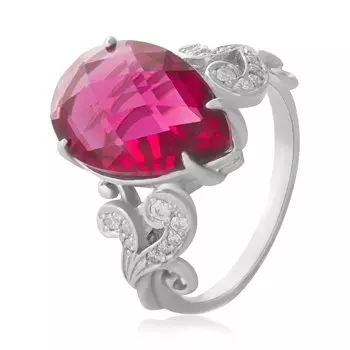 Серебряное кольцо с кварцем