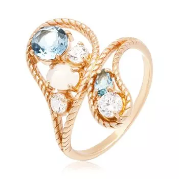 Серебряное кольцо с кварцем