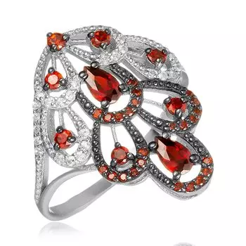 Серебряное кольцо с кварцем