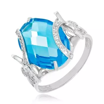 Серебряное кольцо с кварцем