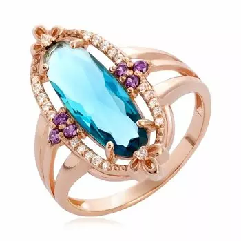 Серебряное кольцо с кварцем