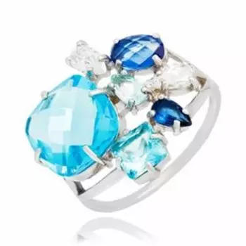 Серебряное кольцо с кварцем