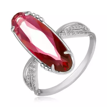 Серебряное кольцо с кварцем