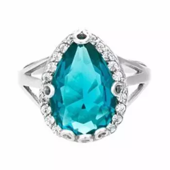 Серебряное кольцо с кварцем