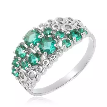 Серебряное кольцо с кварцем