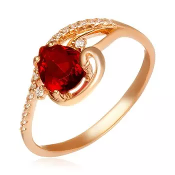 Серебряное кольцо с кварцем