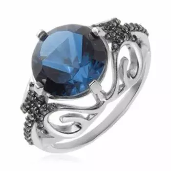 Серебряное кольцо с кварцем