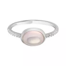 Серебряное кольцо с кварцем