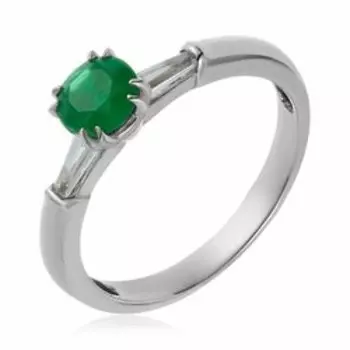 Серебряное кольцо с кварцем