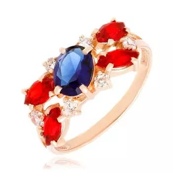 Серебряное кольцо с кварцем