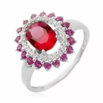 Серебряное кольцо с кварцем