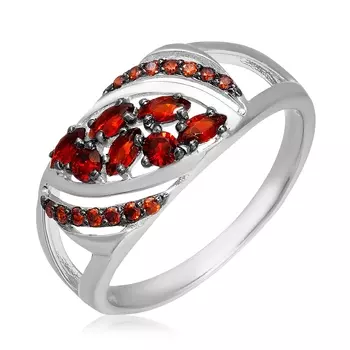 Серебряное кольцо с кварцем