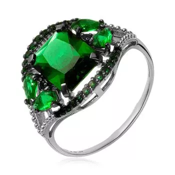 Серебряное кольцо с кварцем