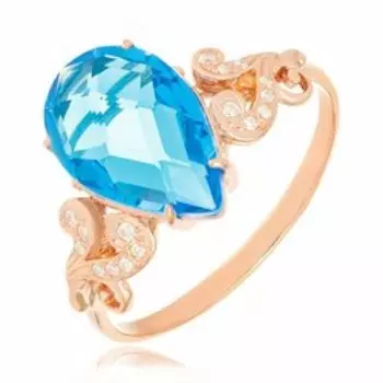 Серебряное кольцо с кварцем