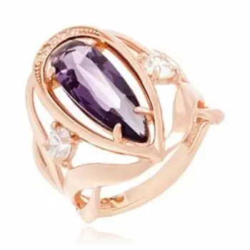 Серебряное кольцо с кварцем