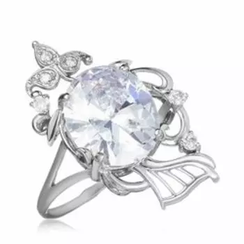 Серебряное кольцо с кварцем