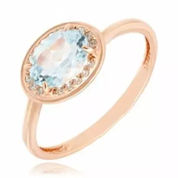 Серебряное кольцо с кварцем