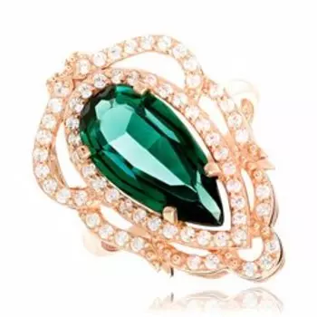 Серебряное кольцо с кварцем