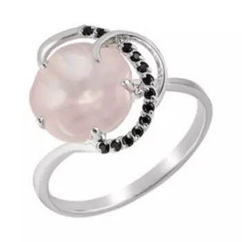 Серебряное кольцо с кварцем