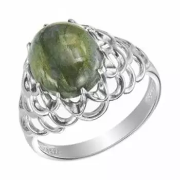 Серебряное кольцо с лабрадоритом