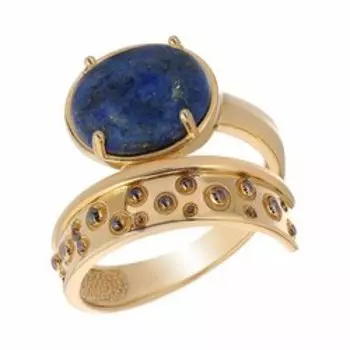 Серебряное кольцо с лазуритом