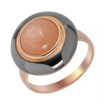 Серебряное кольцо с лунным камнем