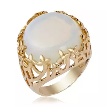 Серебряное кольцо с лунным камнем