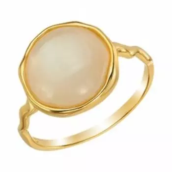 Серебряное кольцо с лунным камнем