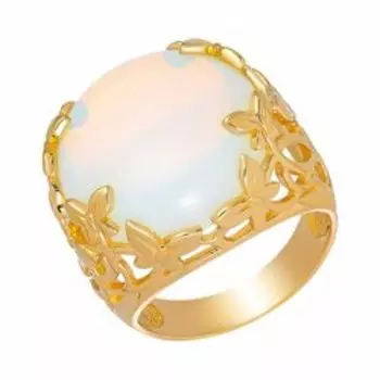 Серебряное кольцо с лунным камнем