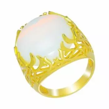 Серебряное кольцо с лунным камнем