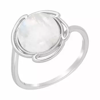 Серебряное кольцо с лунным камнем