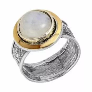 Серебряное кольцо с лунным камнем