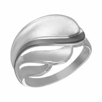 Серебряное кольцо с матированием