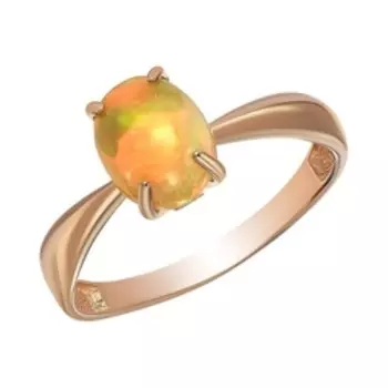 Серебряное кольцо с натуральным опалом