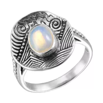 Серебряное кольцо с натуральным опалом