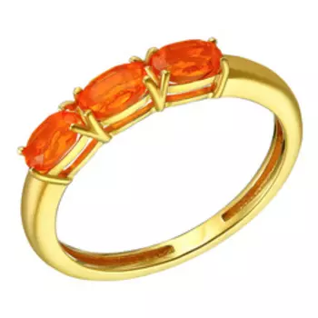 Серебряное кольцо с натуральными опалами