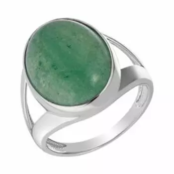 Серебряное кольцо с нефритом