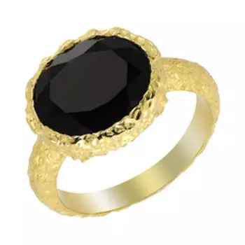 Серебряное кольцо с ониксом