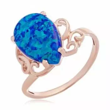 Серебряное кольцо с опалом