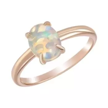 Серебряное кольцо с опалом