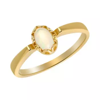 Серебряное кольцо с натуральным опалом